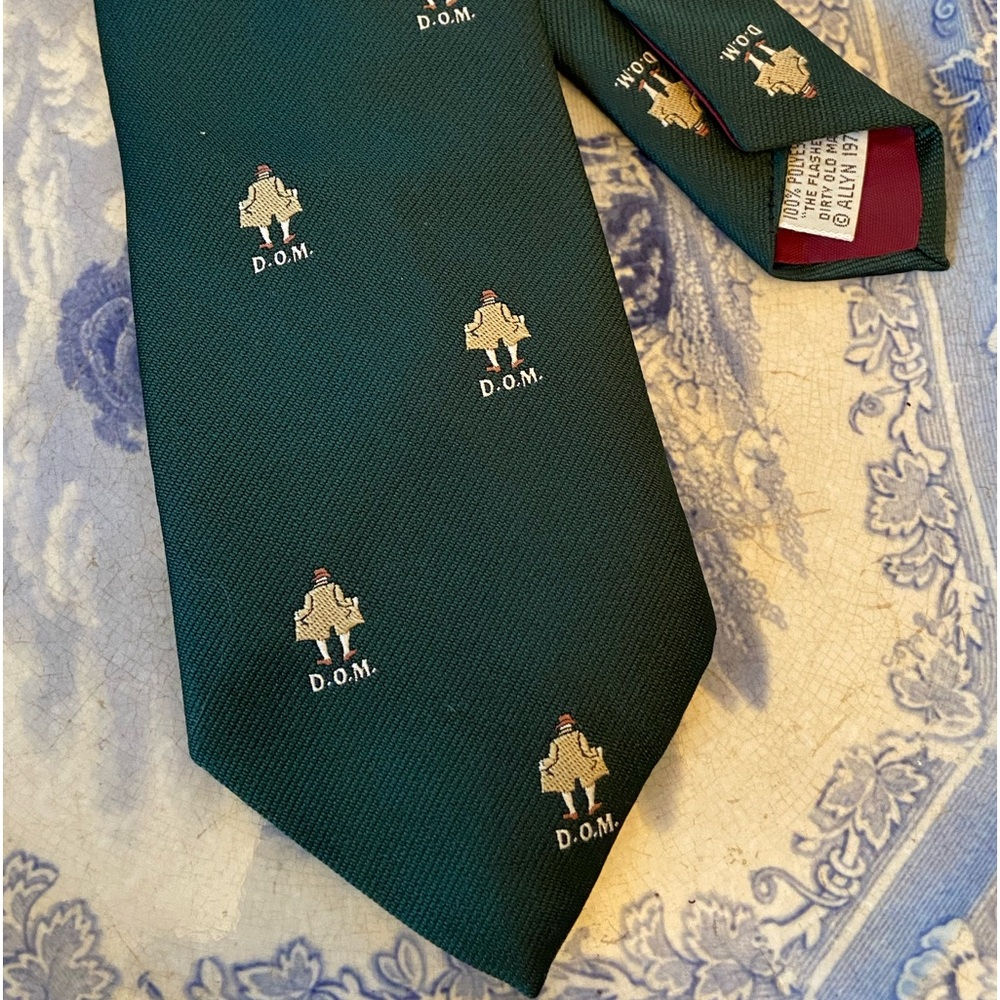 Vintage 1979 The Flasher Dirty Old Man Necktie